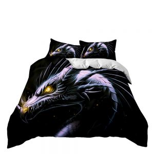 Guardian of the South Dragon 3D Printed Double Bed Duvet Cover Set